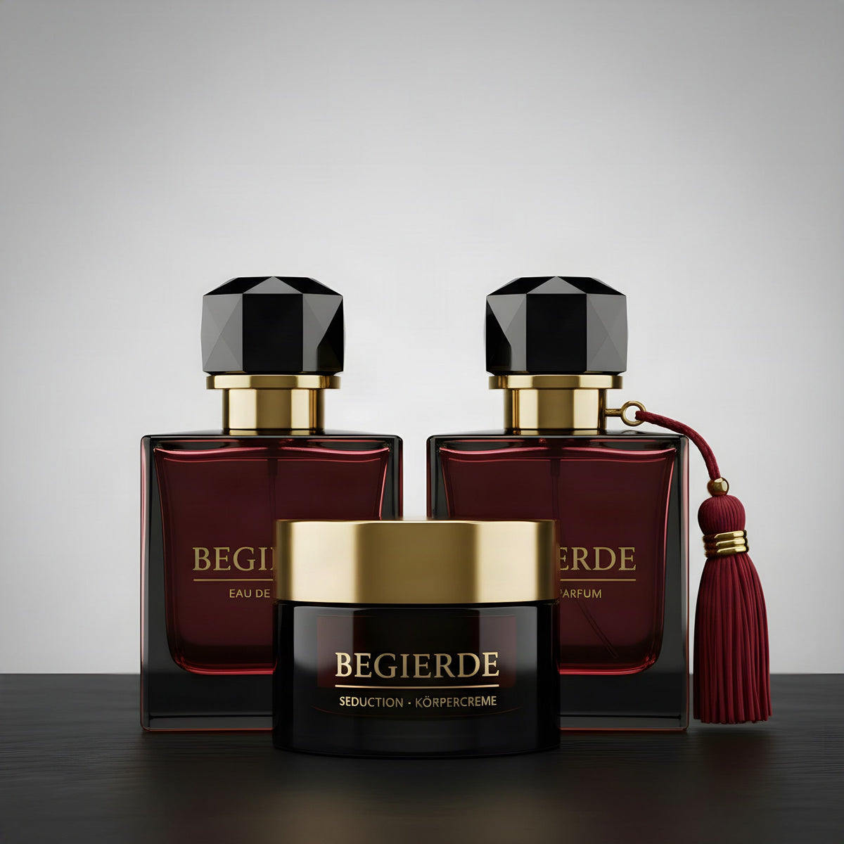 BEGIERDE Set – 2× Parfum + Creme