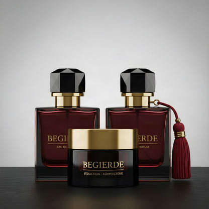 BEGIERDE Set – 2× Parfum + Creme