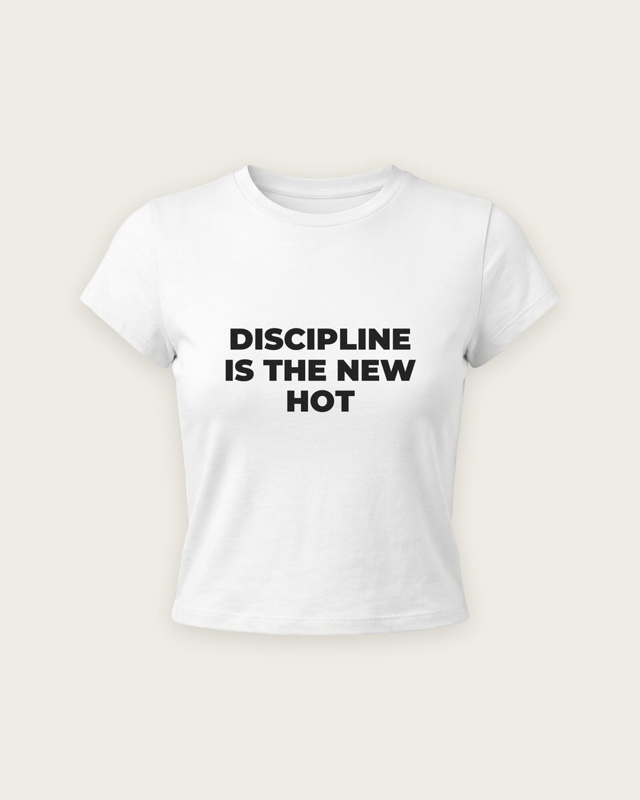 Baby Tee “Discipline Is the New Hot”
