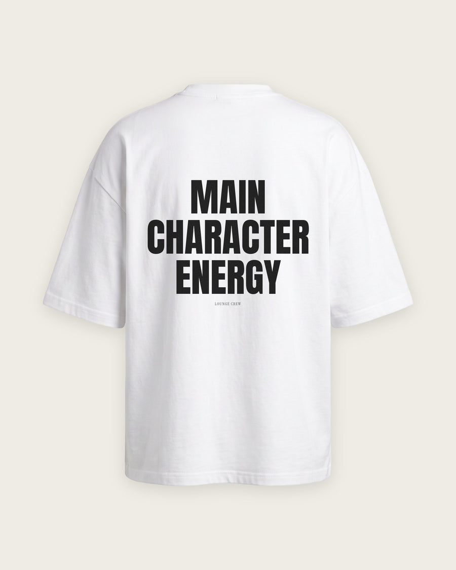 Camiseta Oversized “Main Character Energy”