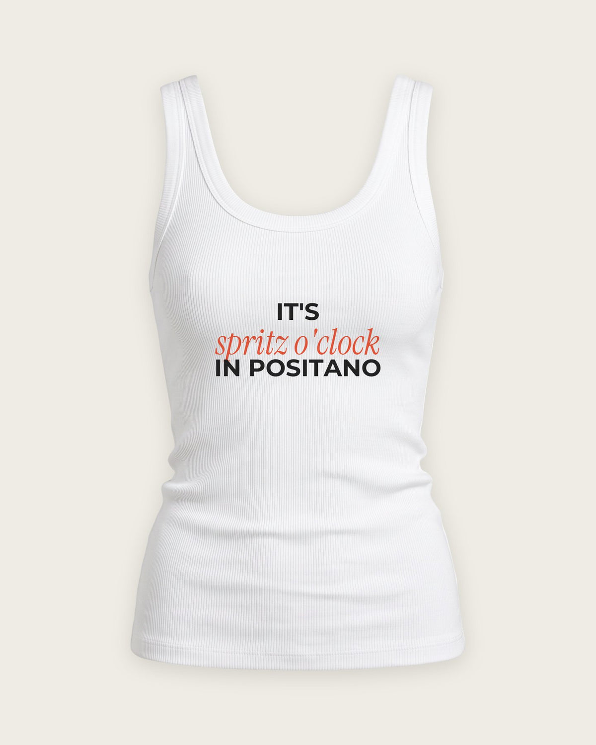 Regata Canelada “Spritz O'Clock in Positano” — Branco