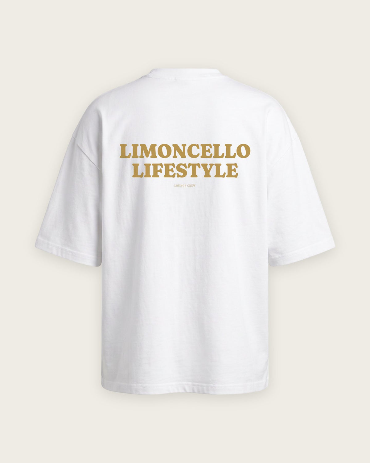 Camiseta Oversized “Limoncello Lifestyle” — Branco