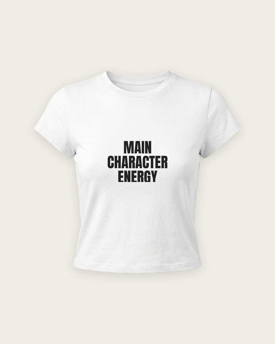Baby Tee “Main Character Energy”