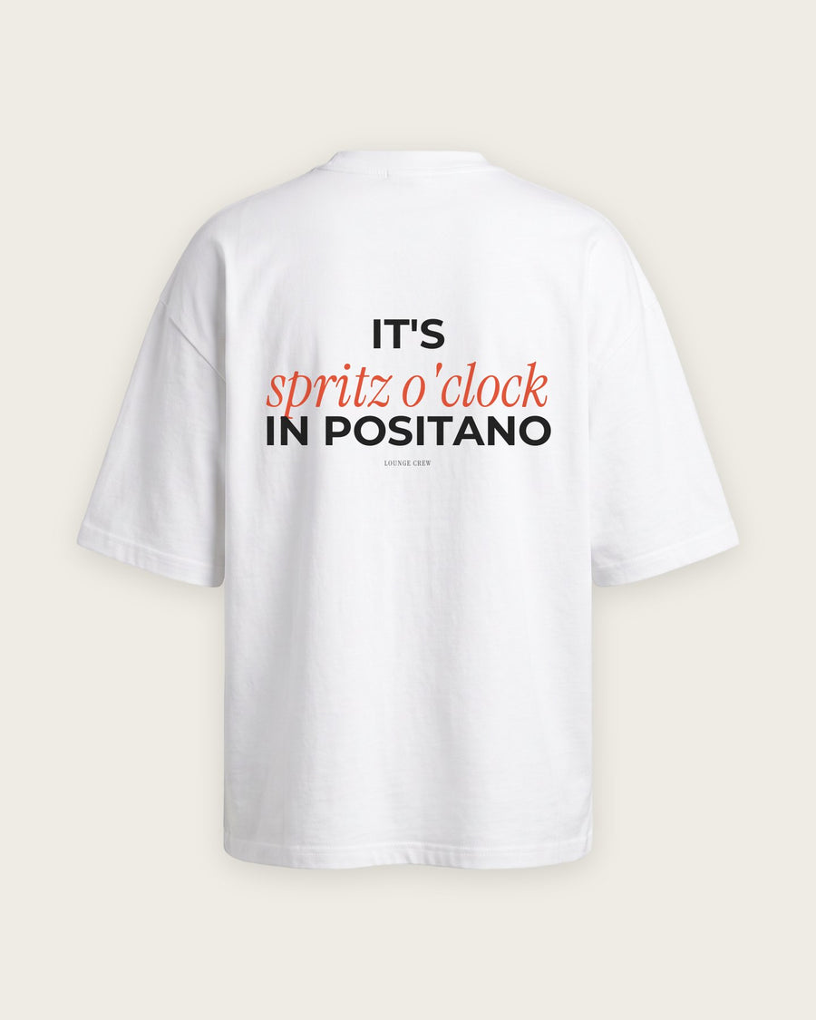 Camiseta Oversized “Spritz O'Clock in Positano”