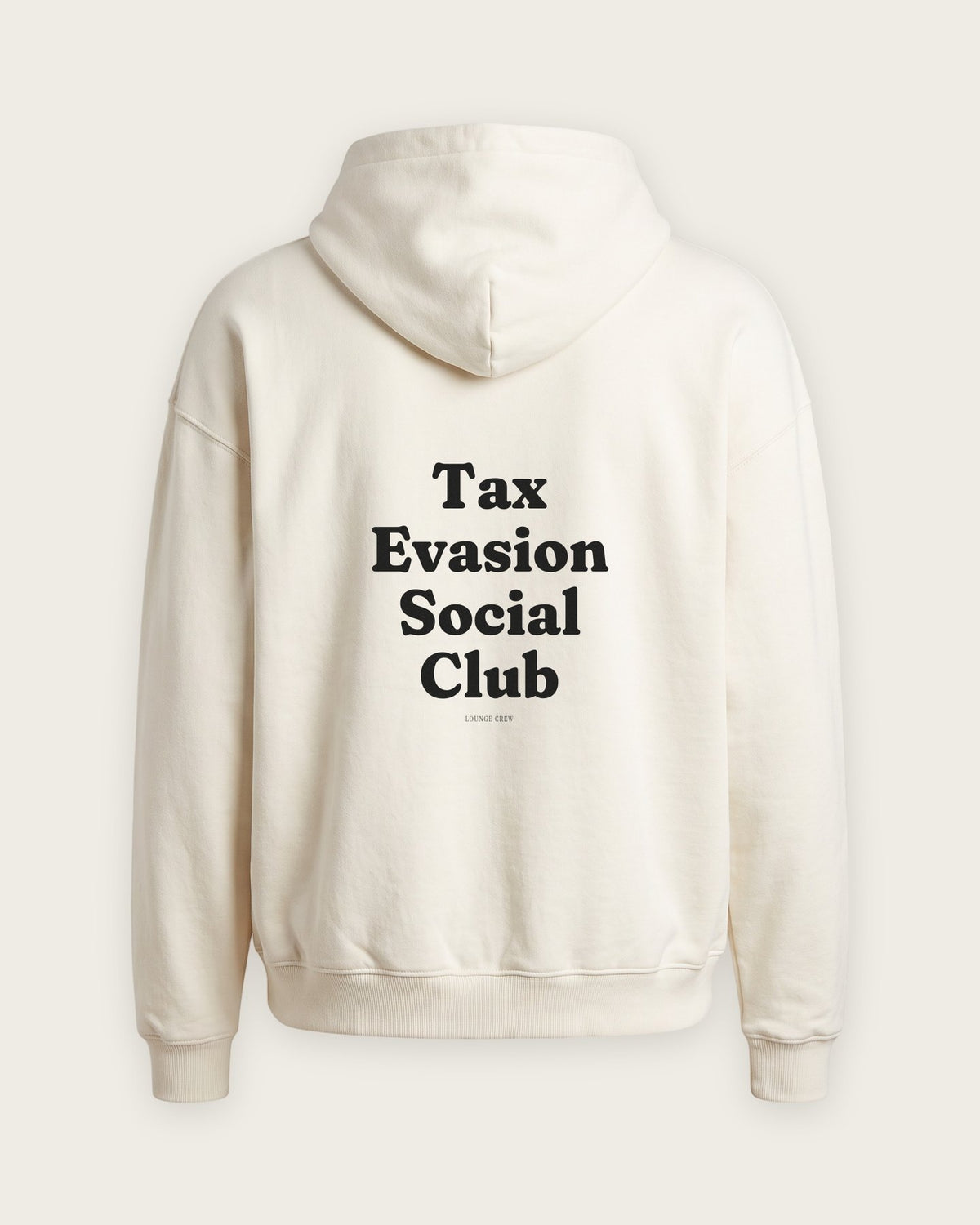 Moletom Oversized “Tax Evasion Social Club” — Off-White