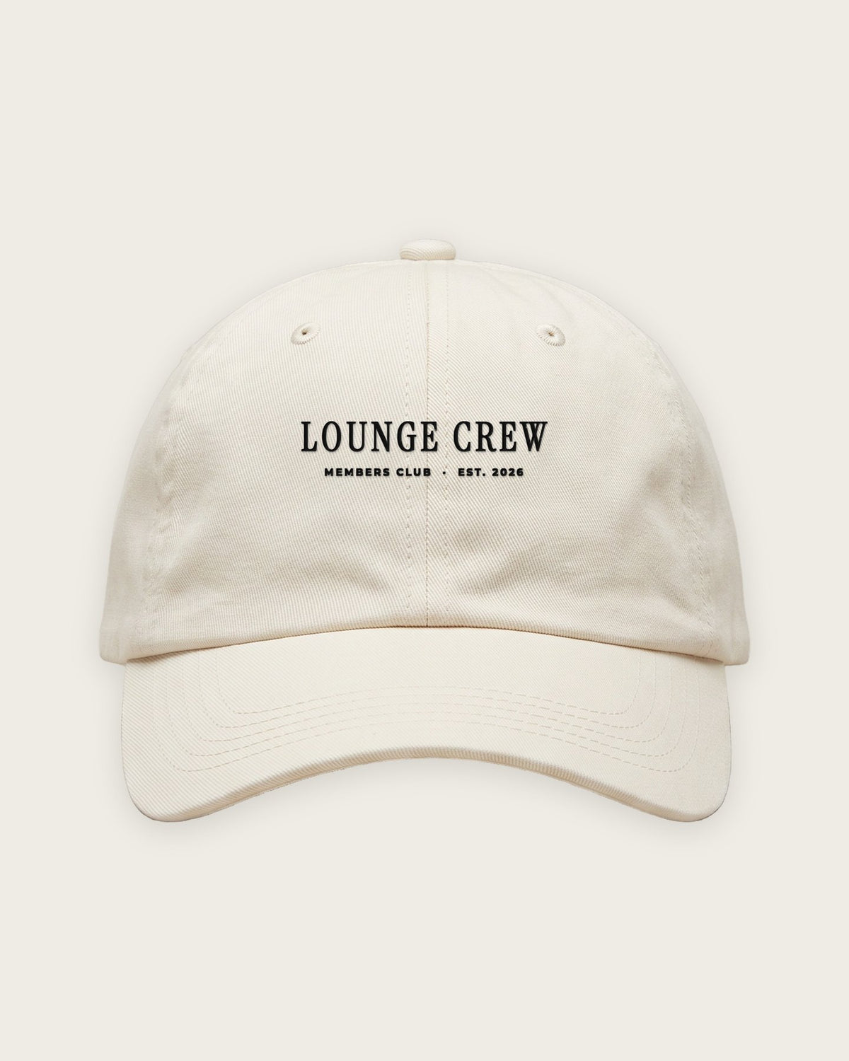 Boné Dad Hat “Lounge Crew” — Off-White