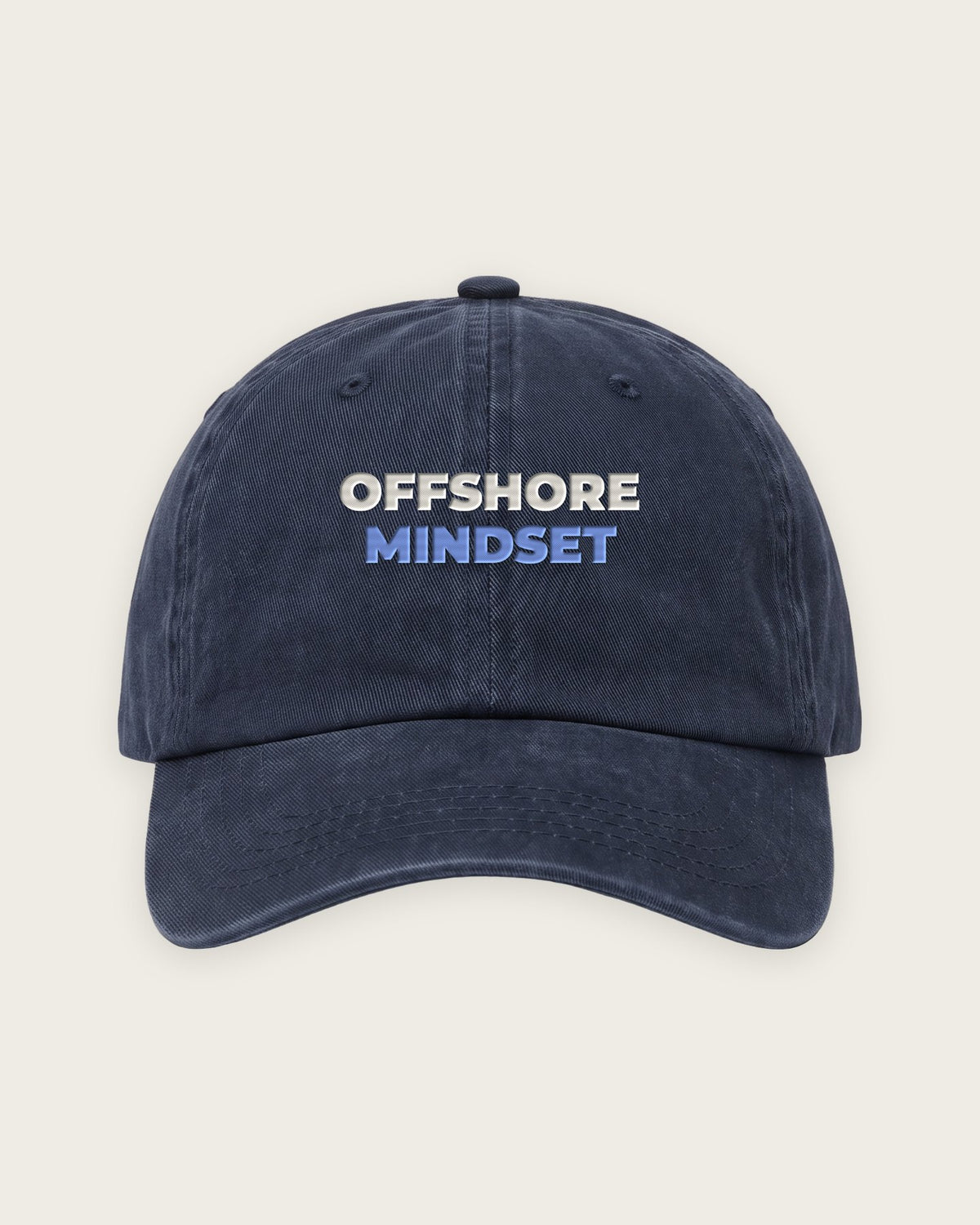 Boné Dad Hat “Offshore Mindset” — Marinho
