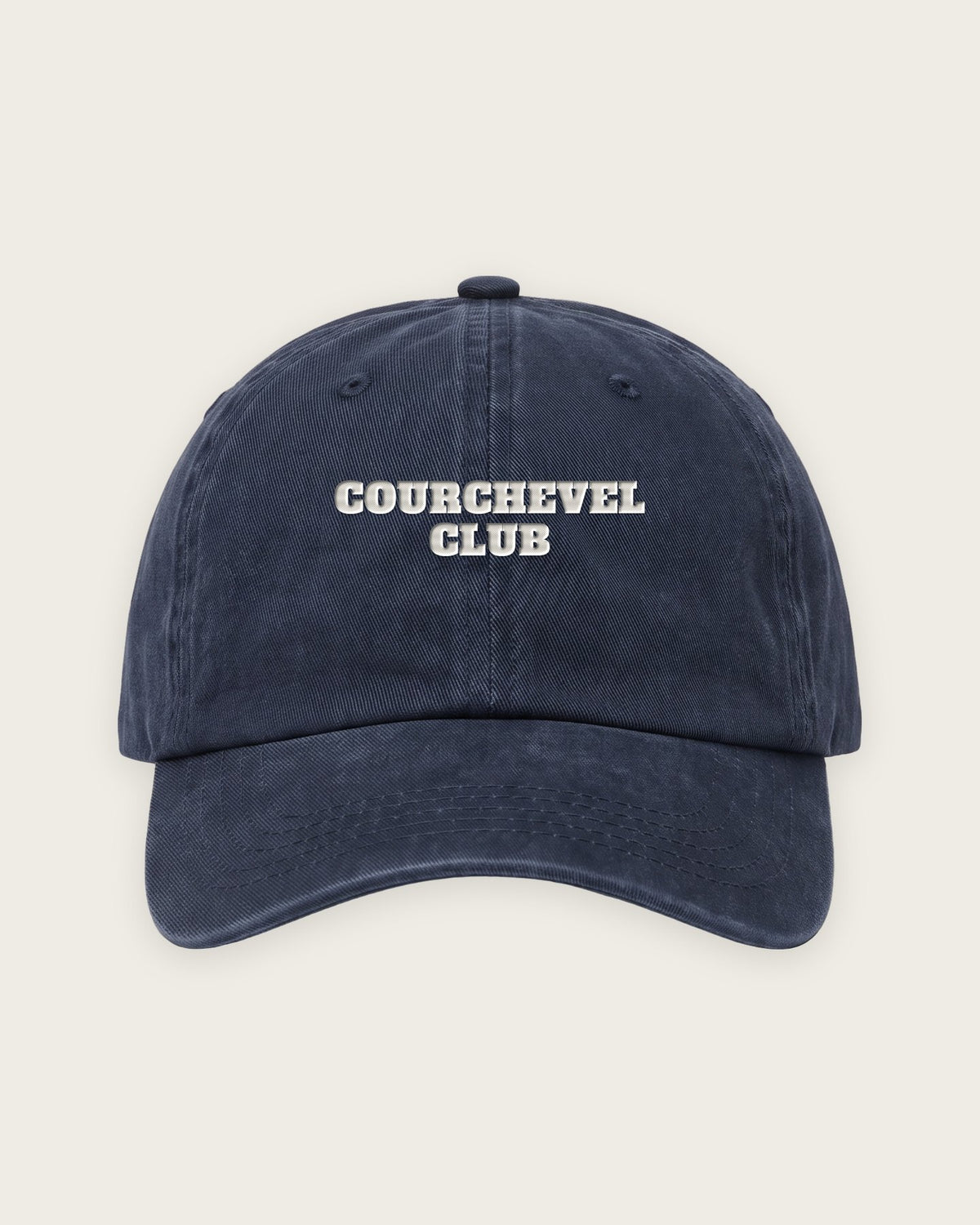 Boné Dad Hat “Courchevel Club” — Marinho
