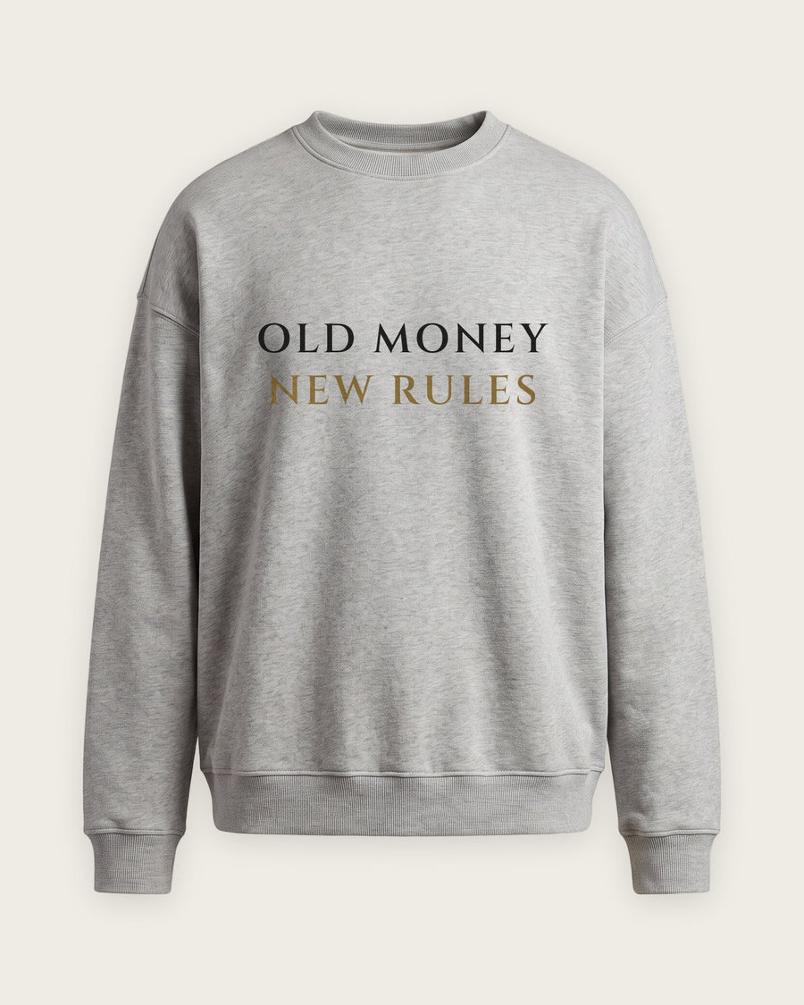Moletom Careca “Old Money, New Rules”