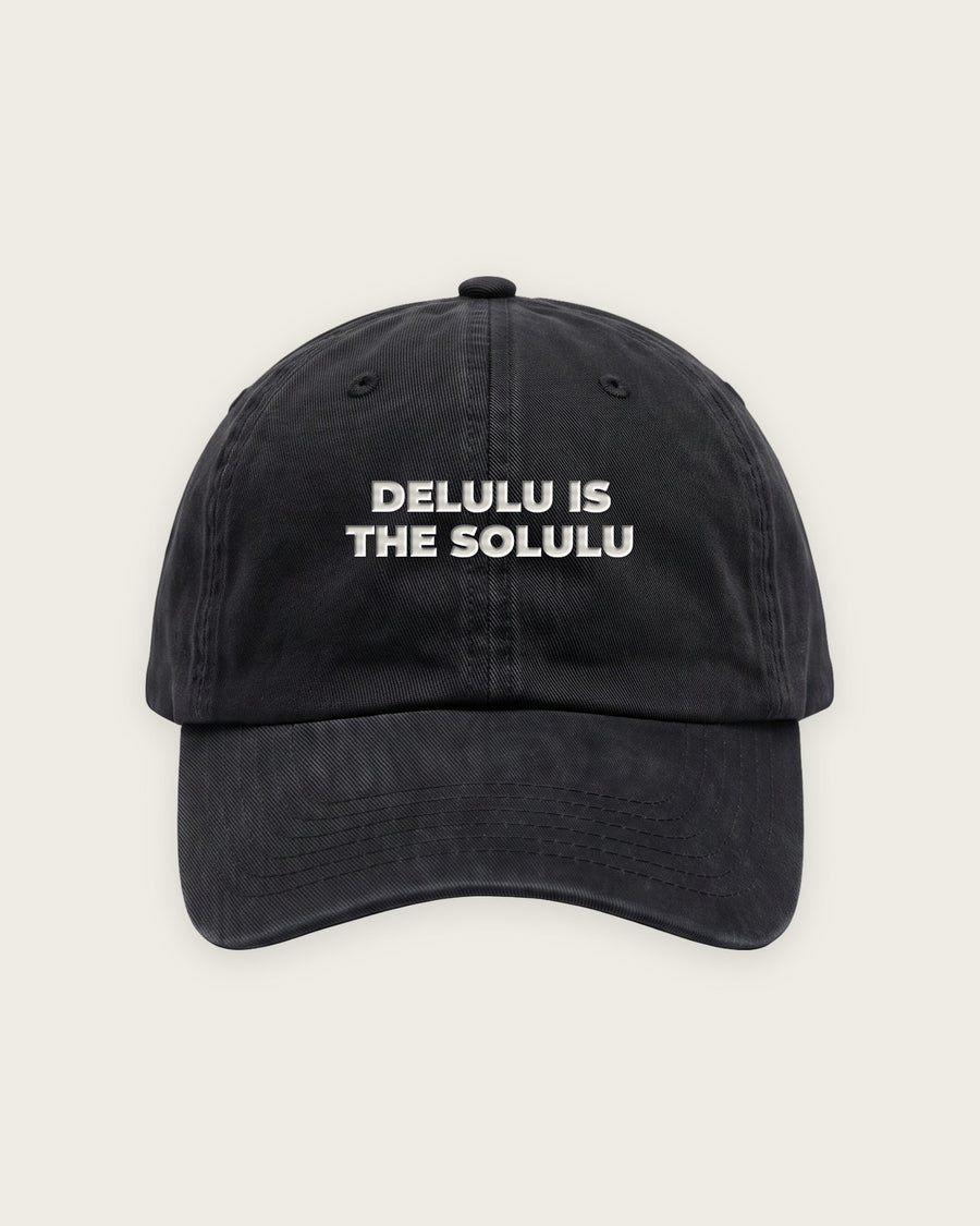 Boné Dad Hat “Delulu Is the Solulu”