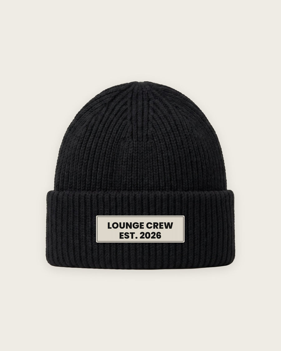 Gorro Canelado “Lounge Crew Est. 2026”
