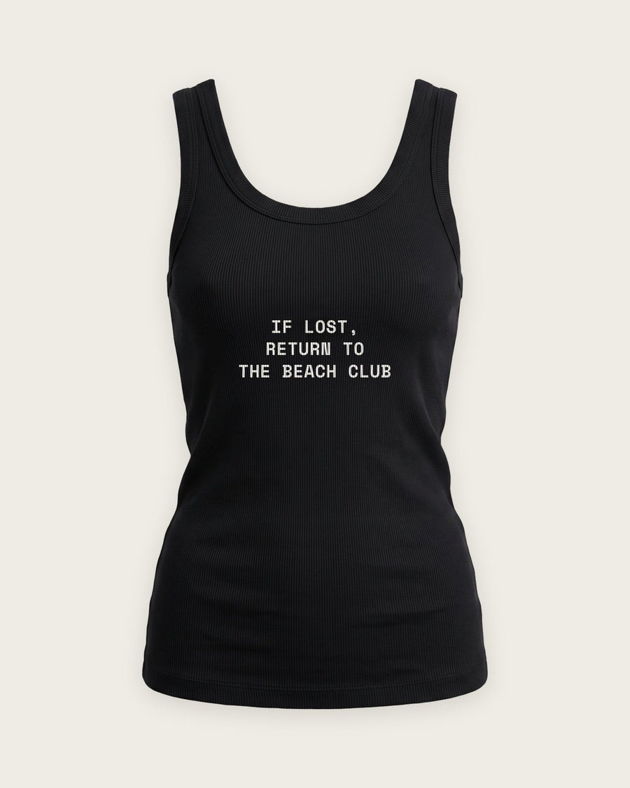 Regata Canelada “If Lost, Return to the Beach Club”