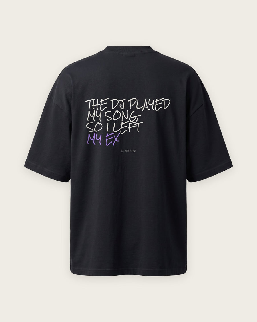 Camiseta Oversized “The DJ Played My Song”