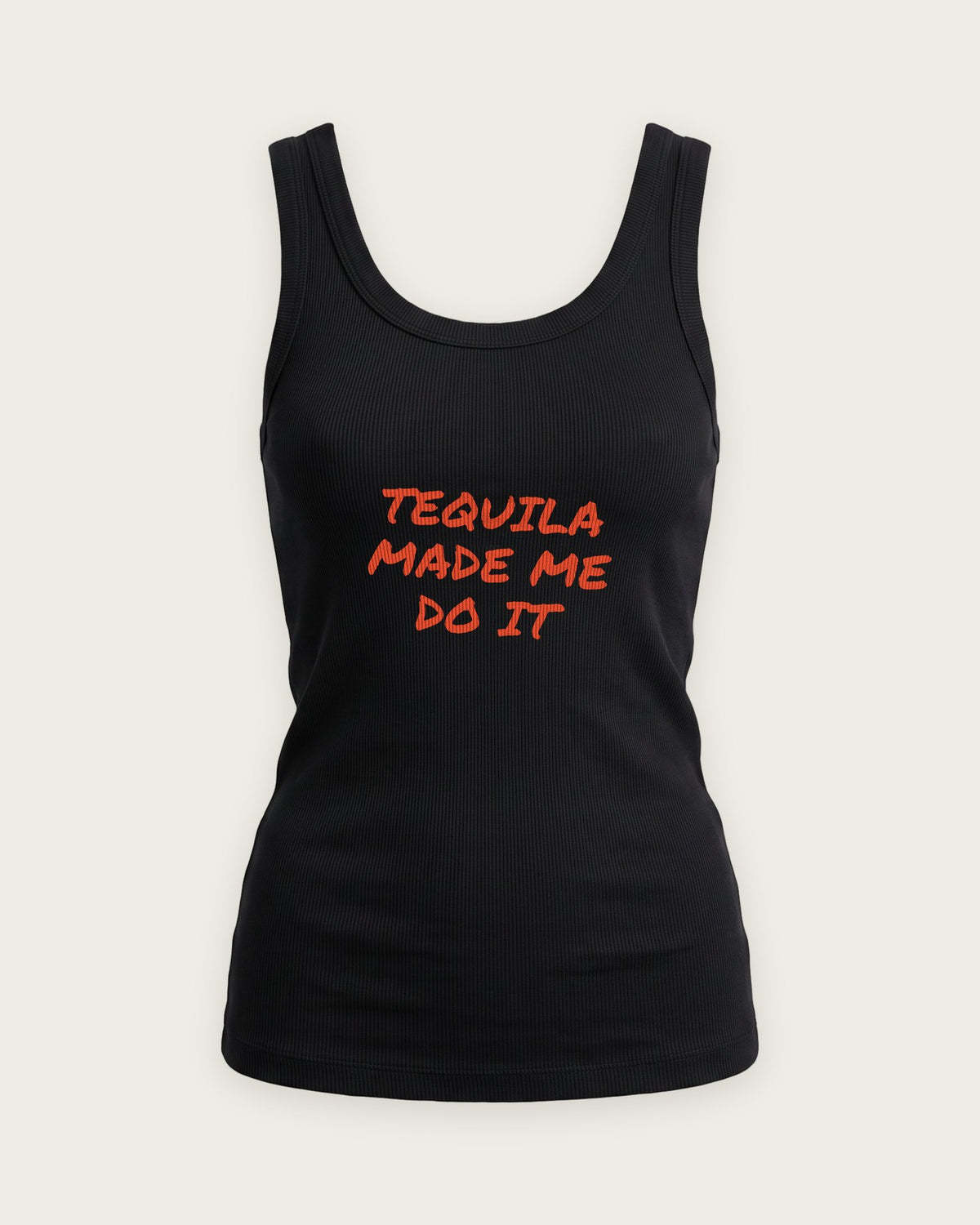 Regata Canelada “Tequila Made Me Do It” — Preto